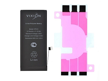 Аккумулятор Vixion для телефона Apple iPhone 11, 3110мАч, с монтажным скотчем
